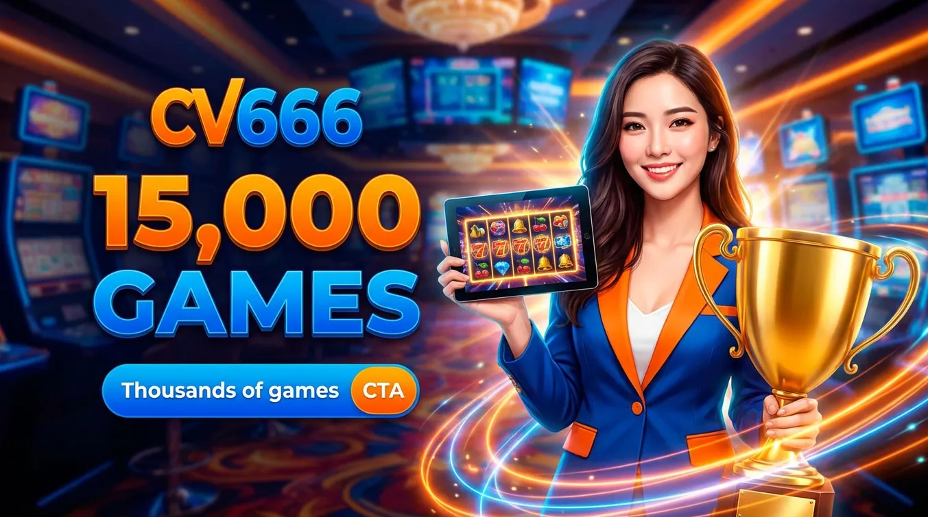 CV666 games grid on tablet